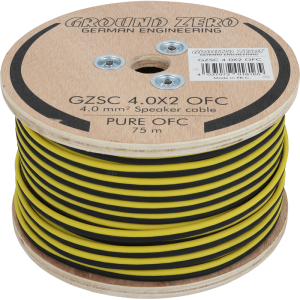 Миниатюра продукта Ground Zero GZSC 4.0X2 OFC акустический кабель