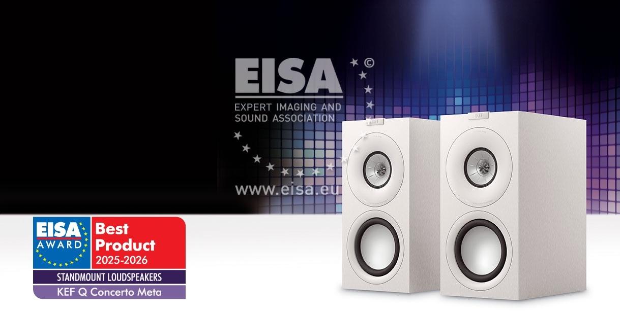 Триумф KEF: Q Concerto Meta - лучшая полочная акустика года!