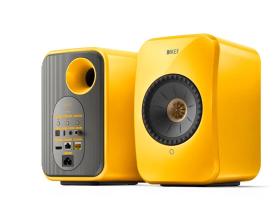 Миниатюра продукта KEF LSX II Solaris Yellow - беспроводная полочная акустическая система