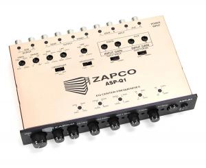 Изображение продукта ZAPCO ASP-Q1 - автомобильный эквалайзер с 3-полосным кроссовером - 4