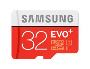Миниатюра продукта 32Gb MicroSD Samsung EVO PLUS Class 10 - карта памяти с адаптером